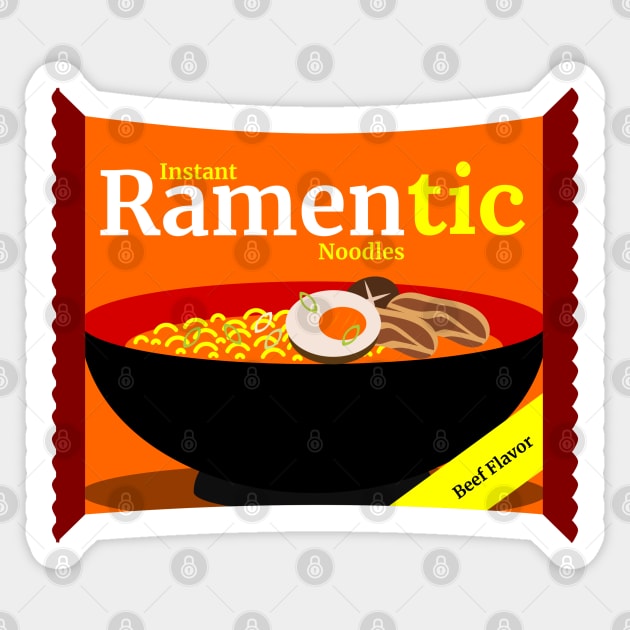 Instant Ramen-tic Noodles Sticker by SalxSal